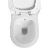 Sapho AVVA závěsná WC mísa s bidet. sprškou, Rimless, 35,5x53 cm, bílá 100312