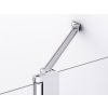 SanSwiss DIVERA 110 cm čtvrtkruh sprchový kout - aluchrom/sklo Screen D22ERB559115087