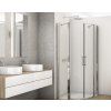 SanSwiss DIVERA 120 cm čtvrtkruh sprchový kout - aluchrom/sklo Screen D22ERB559015087