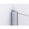 SanSwiss DIVERA 90 cm čtvrtkruh sprchový kout - aluchrom/sklo Transparent D22ERB559125007