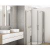 SanSwiss DIVERA 80 cm čtvrtkruh sprchový kout - aluchrom/sklo Screen D22ERB550805087