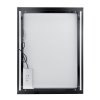 Nimco 41000 LED zrcadlo podsvícené 80 x 60 cm s dotykovým senzorem černá ZPC 41003V-90