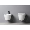 Sapho AVVA bidet závěsný 35 x 53 cm bílá 100324