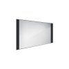 Nimco 41000 LED zrcadlo podsvícené 120 x 65 cm bez senzoru černá ZPC 41006-90