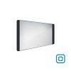 Nimco 42000 LED zrcadlo podsvícené 120 x 65 cm s dotykovým senzorem černá ZPC 42006V-90