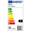 Nimco 26000 LED zrcadlo kulaté podsvícené průměr 60 cm bez senzoru ZP 26000R