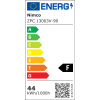 Nimco 13000 LED zrcadlo podsvícené 80 x 70 cm s dotykovým senzorem černá ZPC 13003V-90