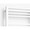 Isan Quadrat ELEKTRO 1255 x 600 mm koupelnový radiátor bílý
