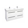 Krajcar KE Elegant koupelnová skříňka s umyvadlem 100 x 65 x 45 cm bílá KE120