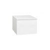 Krajcar PKQ Push koupelnová skříňka spodní 50 x 38,8 x 50 cm otevírání levé bílá PKQ5.50