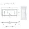 28832 obdelnikova vana quadro slim