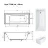 28822 obdelnikova vana termi