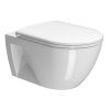 GSI Pura ECO závěsná WC mísa 55 x 36 cm swirlflush extraGlaze bílá 880711