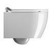 GSI Pura ECO závěsná WC mísa 46 x 36 cm swirlflush extraGlaze bílá 880211