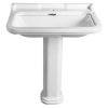 Kerasan Waldorf universální keramický sloup k umyvadlům 60 a 80 cm bílá 417001