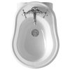 Sapho Kerasan Retro bidet závěsný 38 x 34 x 52 cm bílý 102601