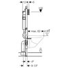 Geberit Duofix Speciál 111.355.00.5 komplet do bytových jader se závěsným WC Creavit TERRA TP325 + bidet 2v1