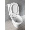 Bruckner Dario Rimless wc mísa pro kombi spodní i zadní odpad bílá 201.401.4
