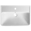 Bruckner NEON keramické umyvadlo 60 x 41,5 cm s přepadem bílá 201.132.0
