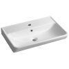 Bruckner NEON keramické umyvadlo 60 x 41,5 cm s přepadem bílá 201.132.0