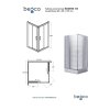 13635 ctvercovy sprchovy kout modern 165