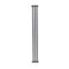 22455 koupelnovy radiator tubus 2 cerna barva