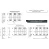 22456 koupelnovy radiator tubus 2 cerna barva