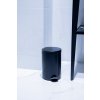 21573 pedalovy odpadkovy kos 5l kov cerna barva