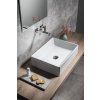 GSI Kube X keramické umyvadlo na desku 50 x 37 cmExtraGlaze bílá 942911