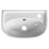 Aqualine keramické umývátko 40 x 25 cm bílá 4000