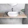 Aqualine keramické umyvadlo na desku 46 x 34 cm bílá 46341
