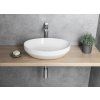 Aqualine keramické umyvadlo na desku 50,5 x 37 cm bílá 50361