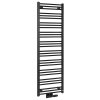 Bruckner Albrecht otopné těleso 500 x 1570 mm středové připojení černá mat 600.115.6