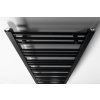 Bruckner Albrecht otopné těleso 500 x 1250 mm středové připojení černá mat 600.114.6