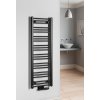 Bruckner Albrecht otopné těleso 400 x 1250 mm středové připojení černá mat 600.112.6