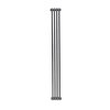 22455 koupelnovy radiator tubus 2 cerna barva