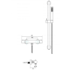 33520 nastenny termostaticky sprchovy set veo grafitova