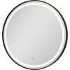 23142 zrcadlo s led osvetlenim tanna black