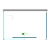 28011 sprchove dvere acril porta new
