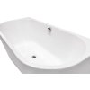 25815 volne stojici vana vica new bila sifon s napoustenim prepadem