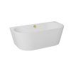 25818 volne stojici vana vica new bila sifon s napoustenim prepadem