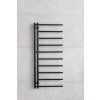 PMH Apollo koupelnový radiátor 500 x 1500 mm metalická stříbrná mat AP2MES