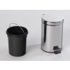 Aqualine Simple Line odpadkový koš 3l nerez 27103
