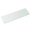 Sapho koupelnová police 200 x 100 x 8 mm mléčné sklo 22478