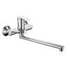 Bruckner Baron vanová baterie nástěnná 150 mm s otočným ramínkem chrom 612.025.1