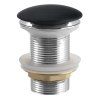 Sapho umyvadlová výpust 5/4“ click-clack zátka černá 2401-931