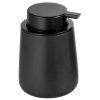 Aqualine Nero dávkovač mýdla na postavení 350 ml černá 08136