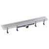 Polysan Indy sprchový kanálek s nerezovým roštem 71 x 12,2 x 6,5 cm nerez 73641