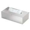Gedy zásobník na papírové kapesníky 25 x 7,5 x 13 cm broušený 230838