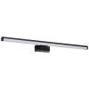 Sapho Kanlux Asten LED osvětlení zrcadla 12W 60 cm černá 26684